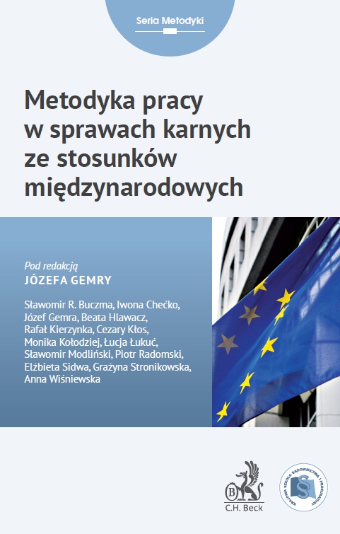 okładka publikacji Metodyka pracy w sprawach karnych ze stosunków międzynarodowych